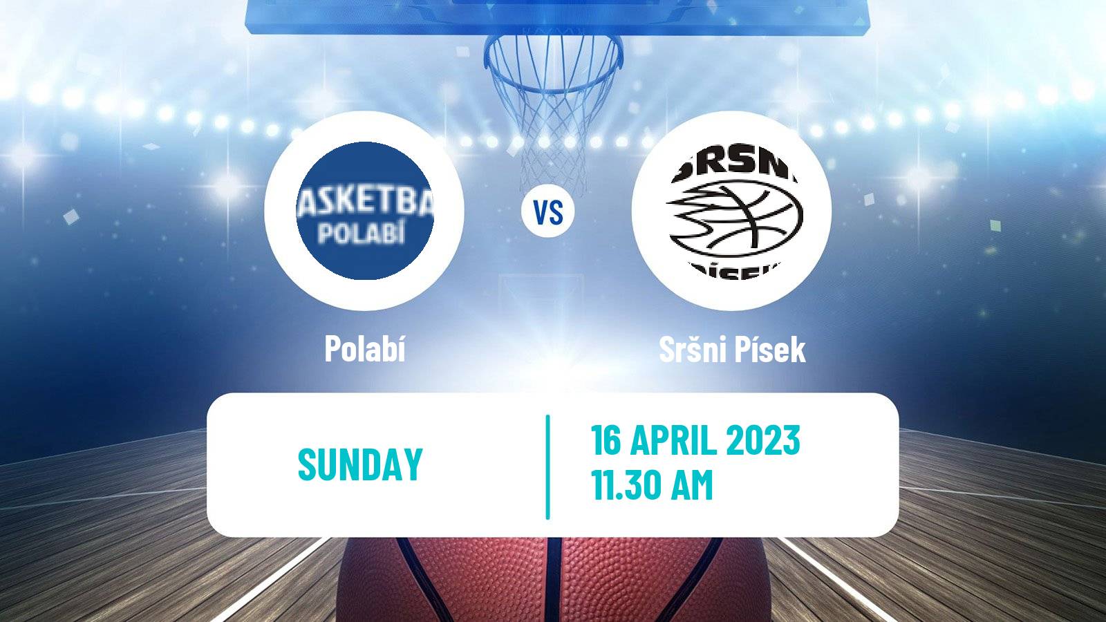 Basketball Czech 1 Liga Basketball Polabí - Sršni Písek