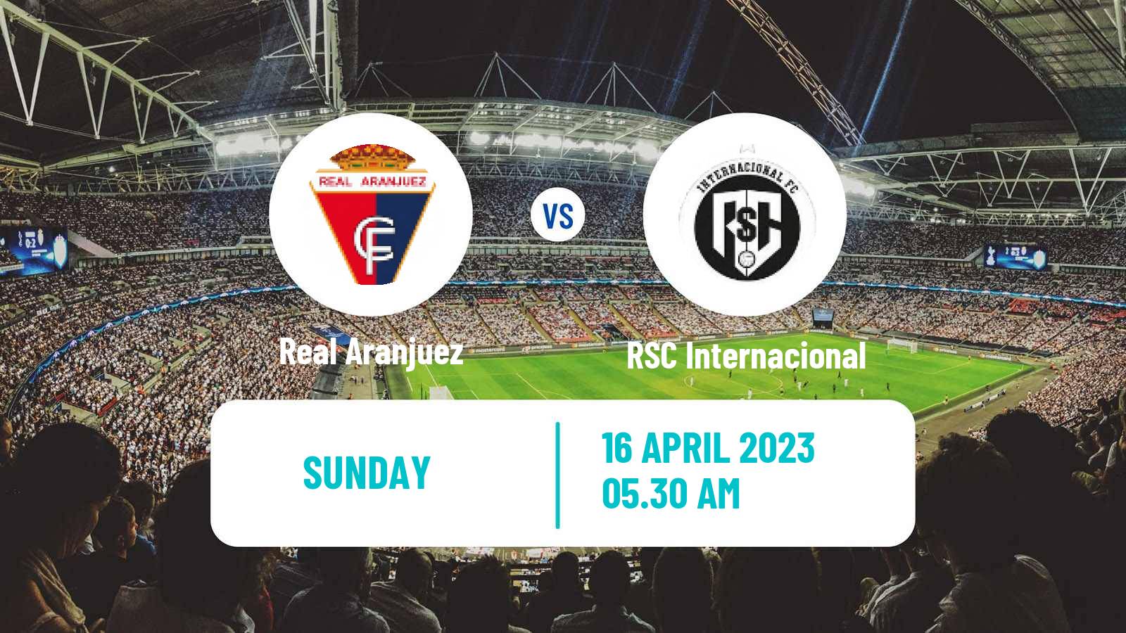 Soccer Spanish Tercera RFEF - Group 7 Real Aranjuez - RSC Internacional