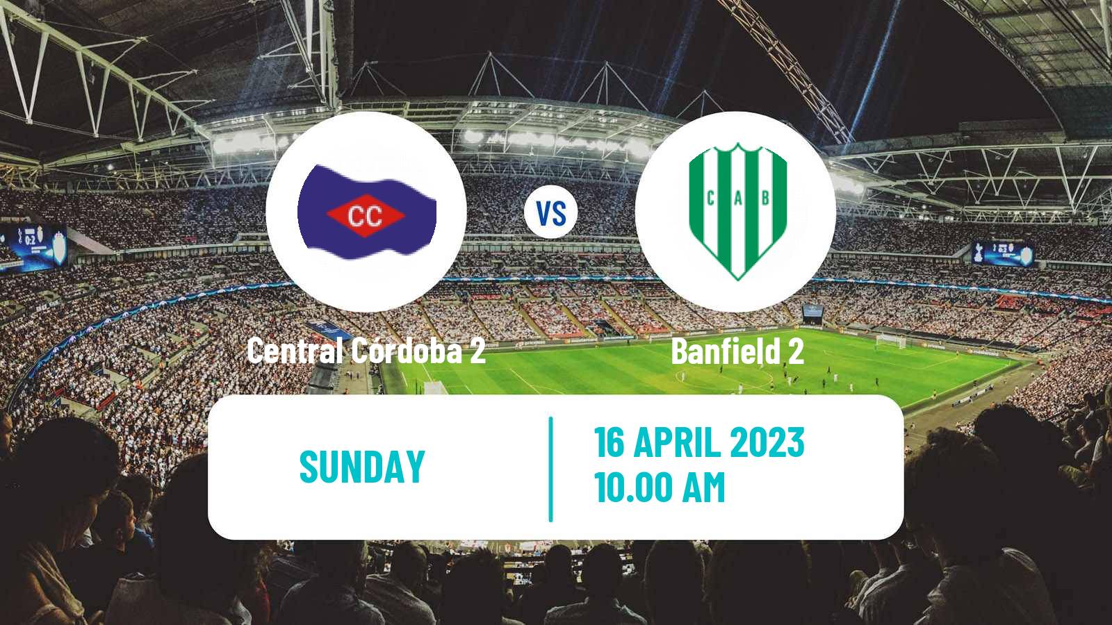 Soccer Argentinian Reserve League Central Córdoba 2 - Banfield 2