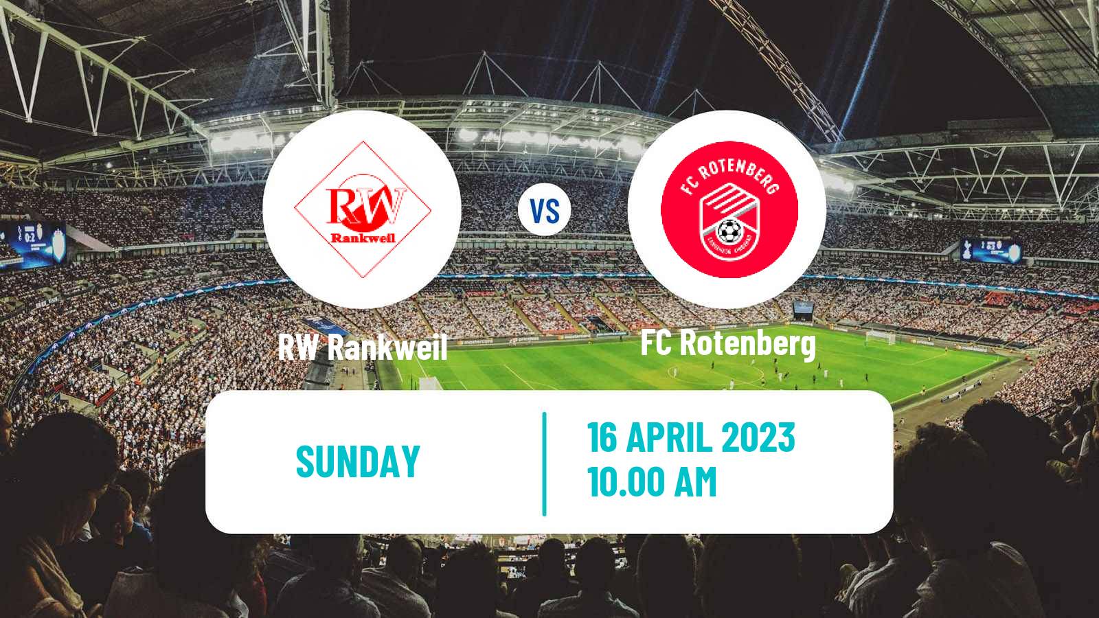 Soccer Austrian Regionalliga West - Vorarlberg RW Rankweil - Rotenberg