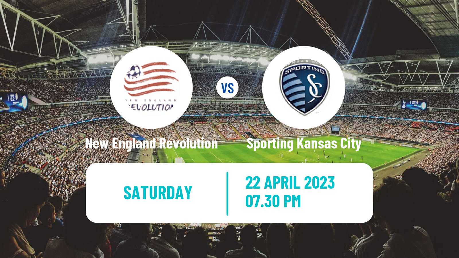 Soccer MLS New England Revolution - Sporting Kansas City