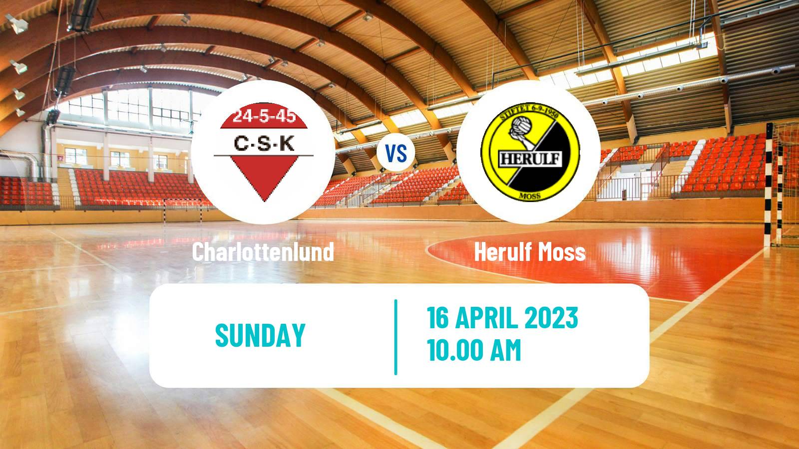 Handball Norwegian 1 Division Handball Charlottenlund - Herulf Moss