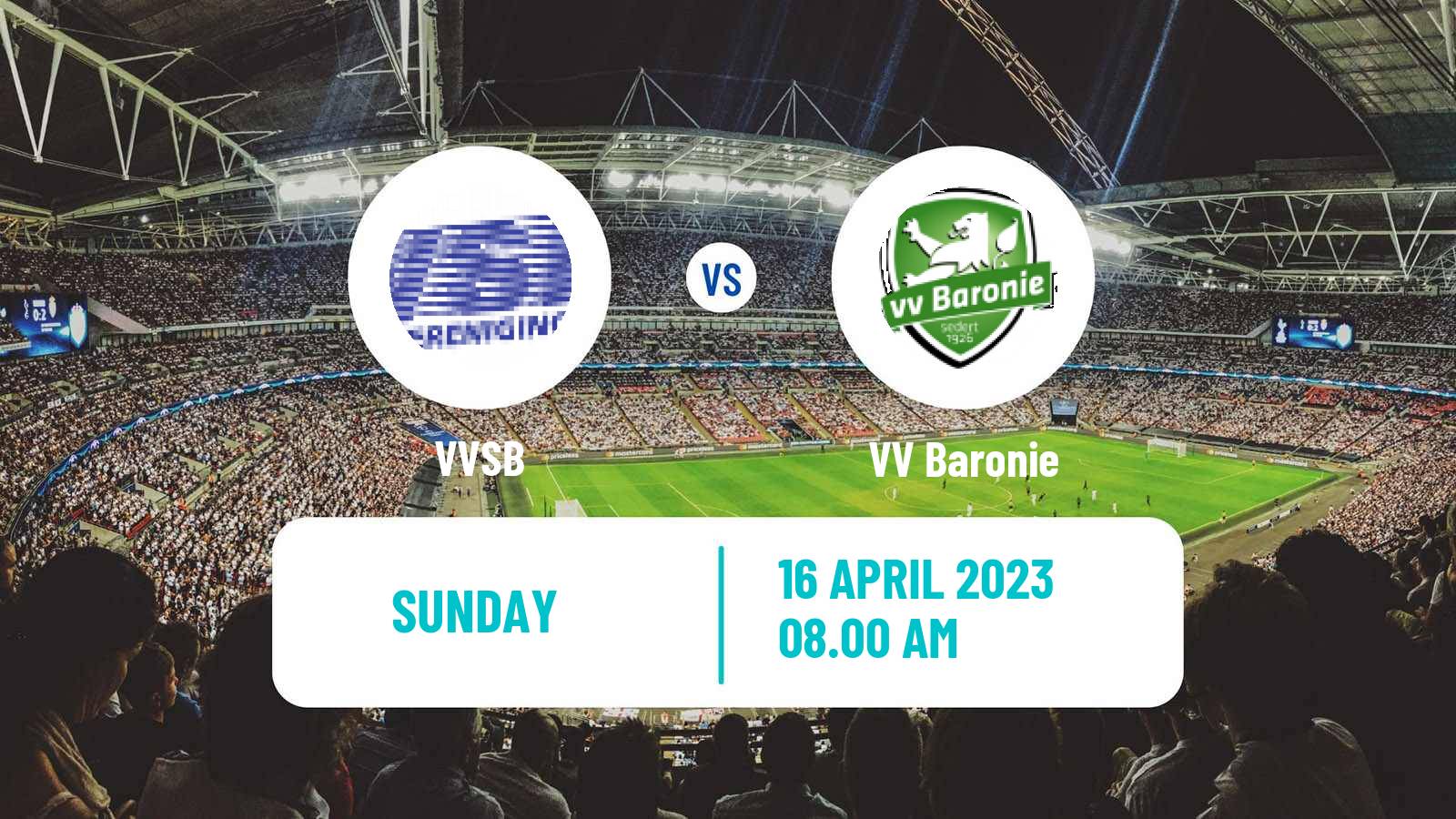 Soccer Dutch Derde Divisie VVSB - Baronie