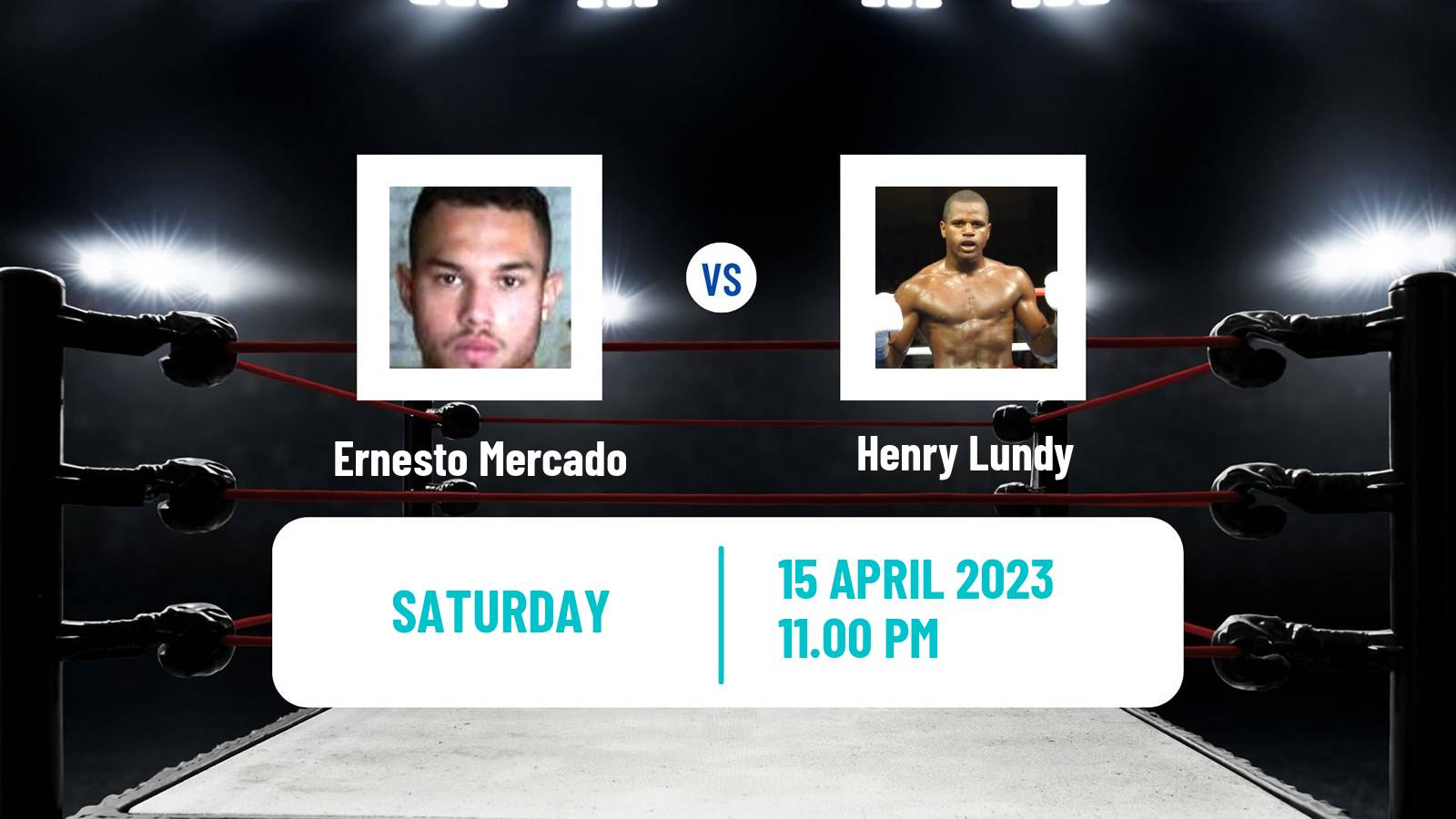 Boxing Boxing Ernesto Mercado - Henry Lundy