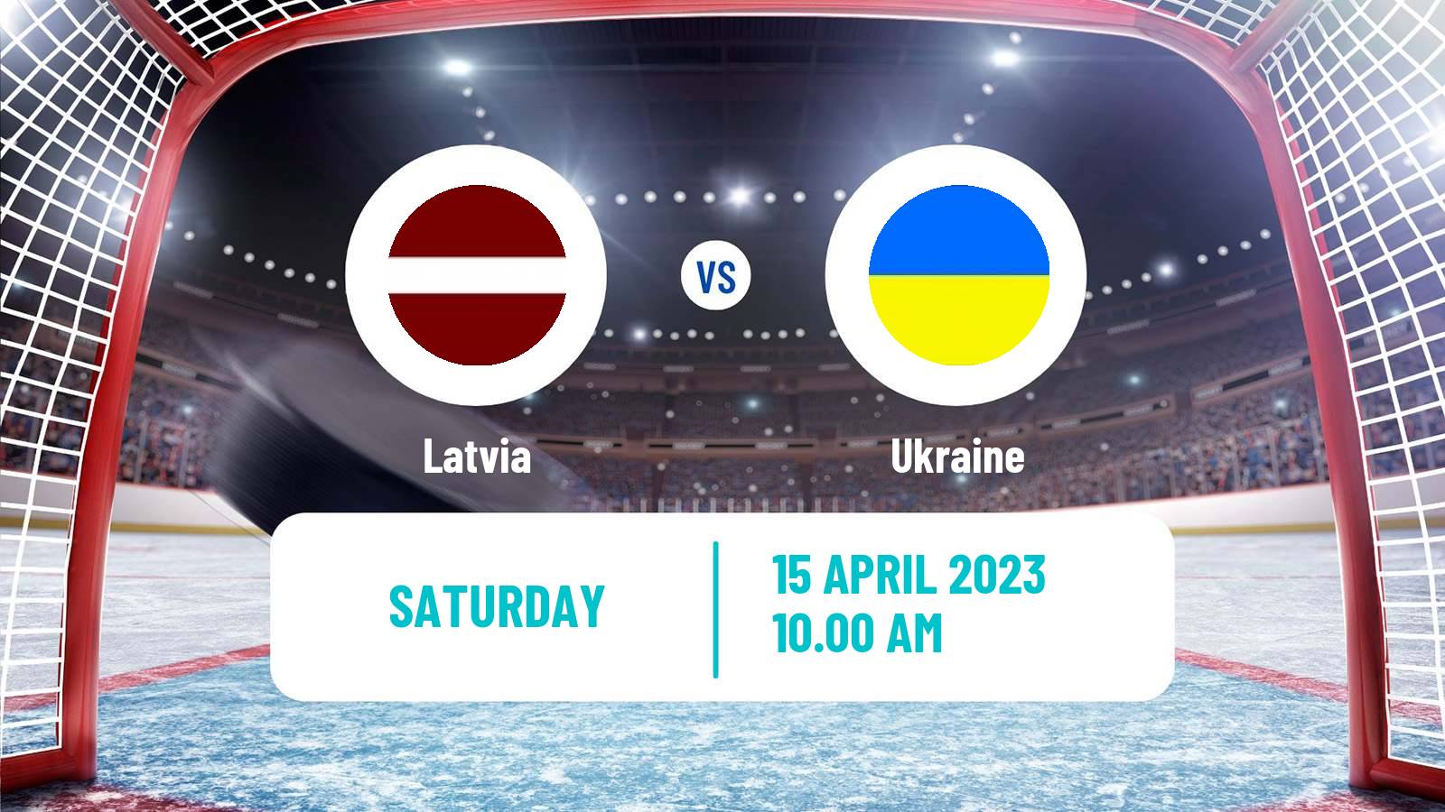 Hockey Friendly International Ice Hockey Latvia - Ukraine