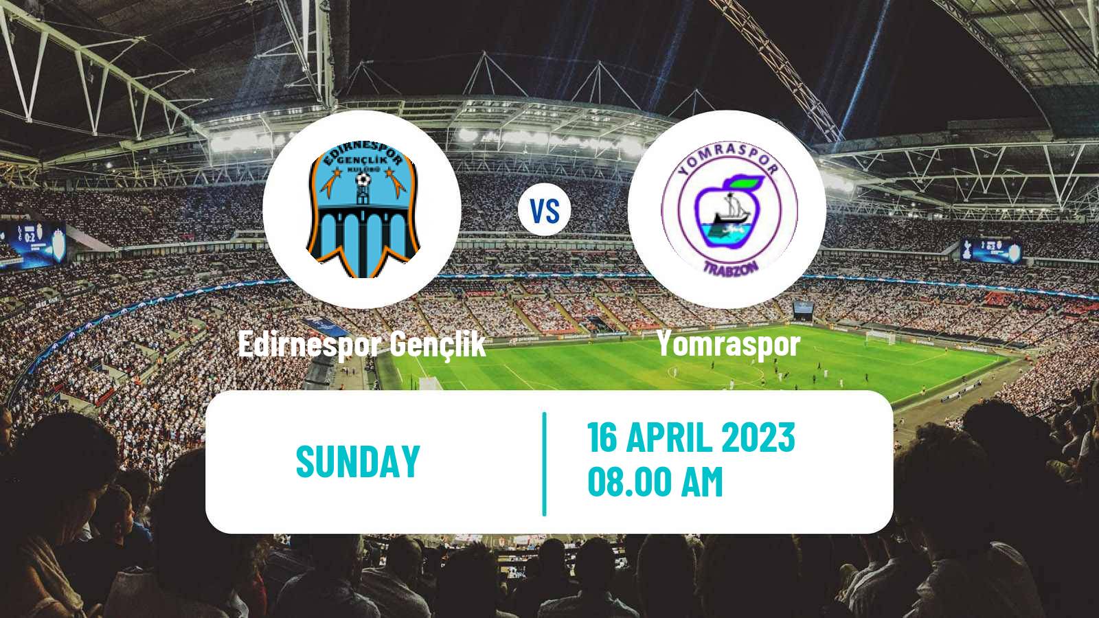 Soccer Turkish 3 Lig Group 1 Edirnespor Gençlik - Yomraspor