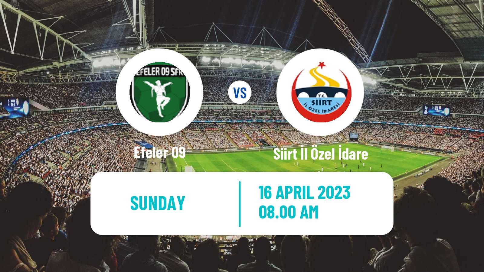 Soccer Turkish 3 Lig Group 3 Efeler 09 - Siirt İl Özel İdare