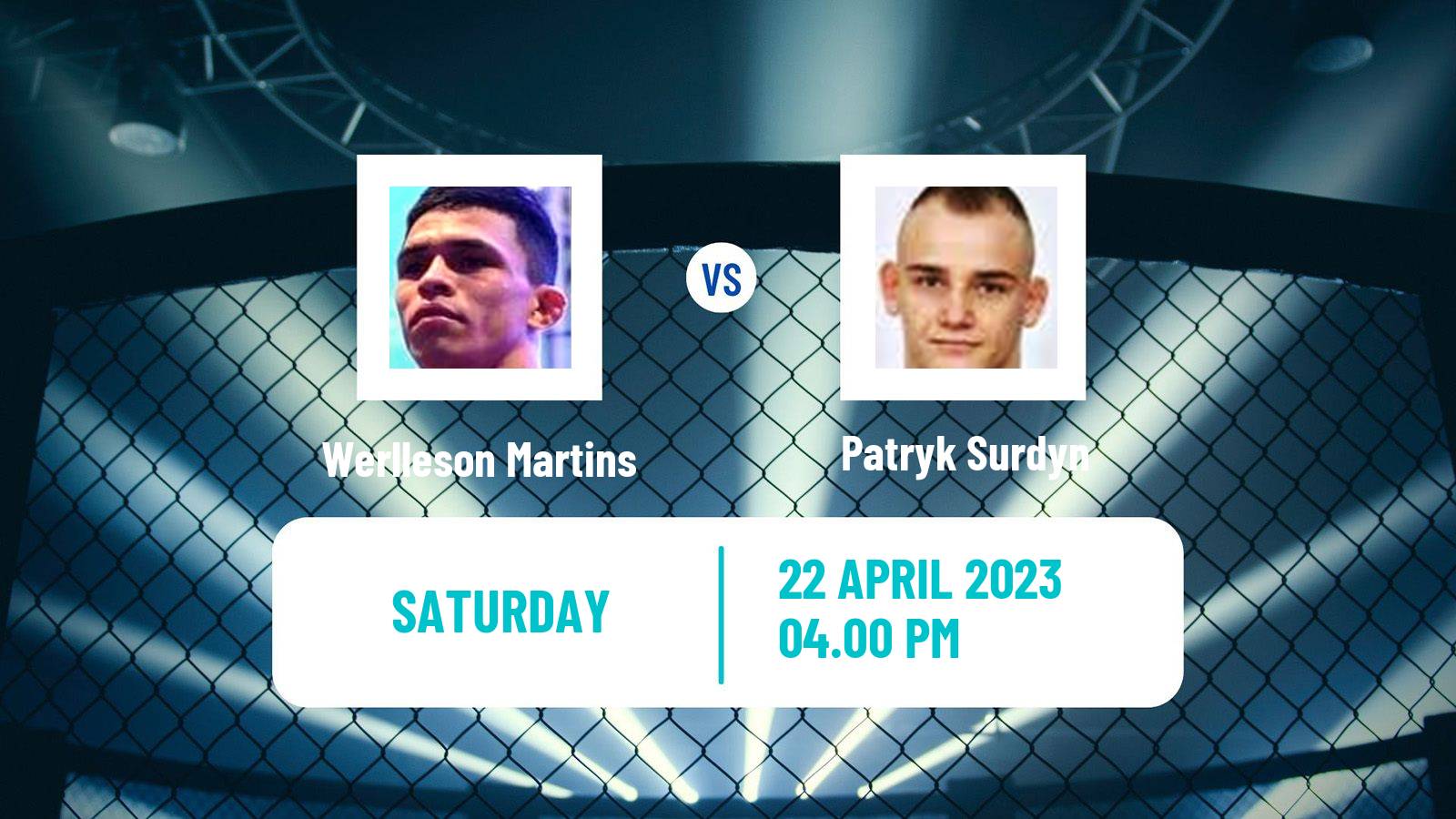 MMA MMA Werlleson Martins - Patryk Surdyn