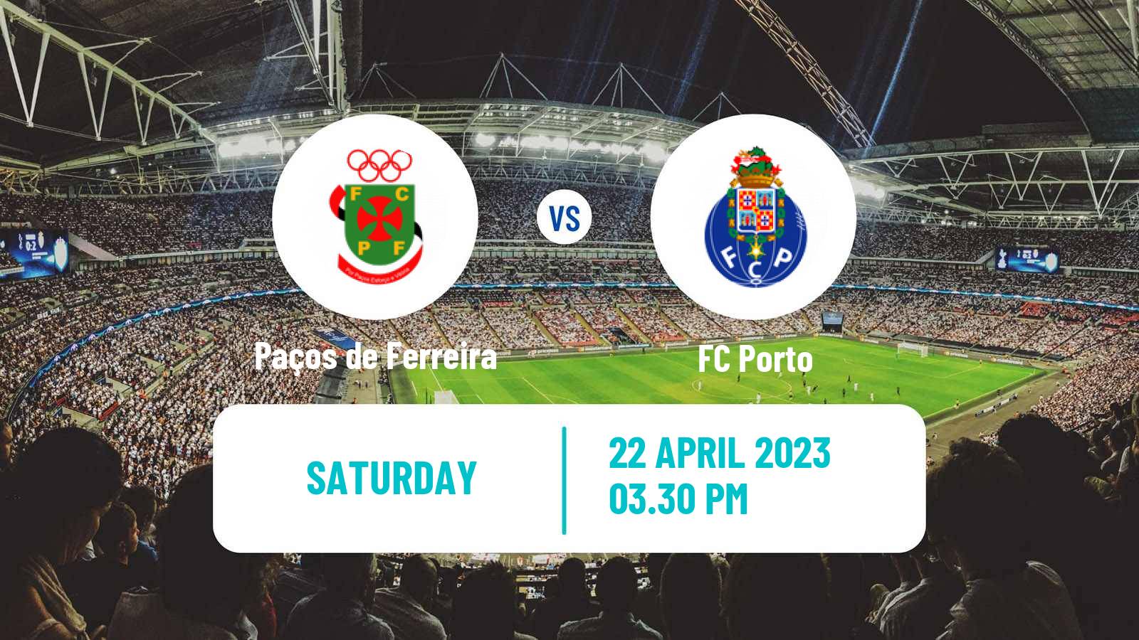 Soccer Liga Portugal Paços de Ferreira - Porto