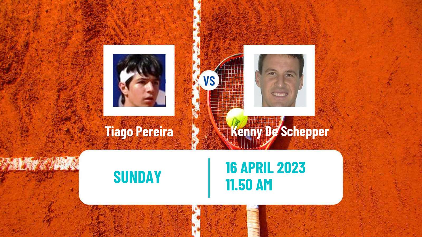 Tennis ATP Challenger Tiago Pereira - Kenny De Schepper