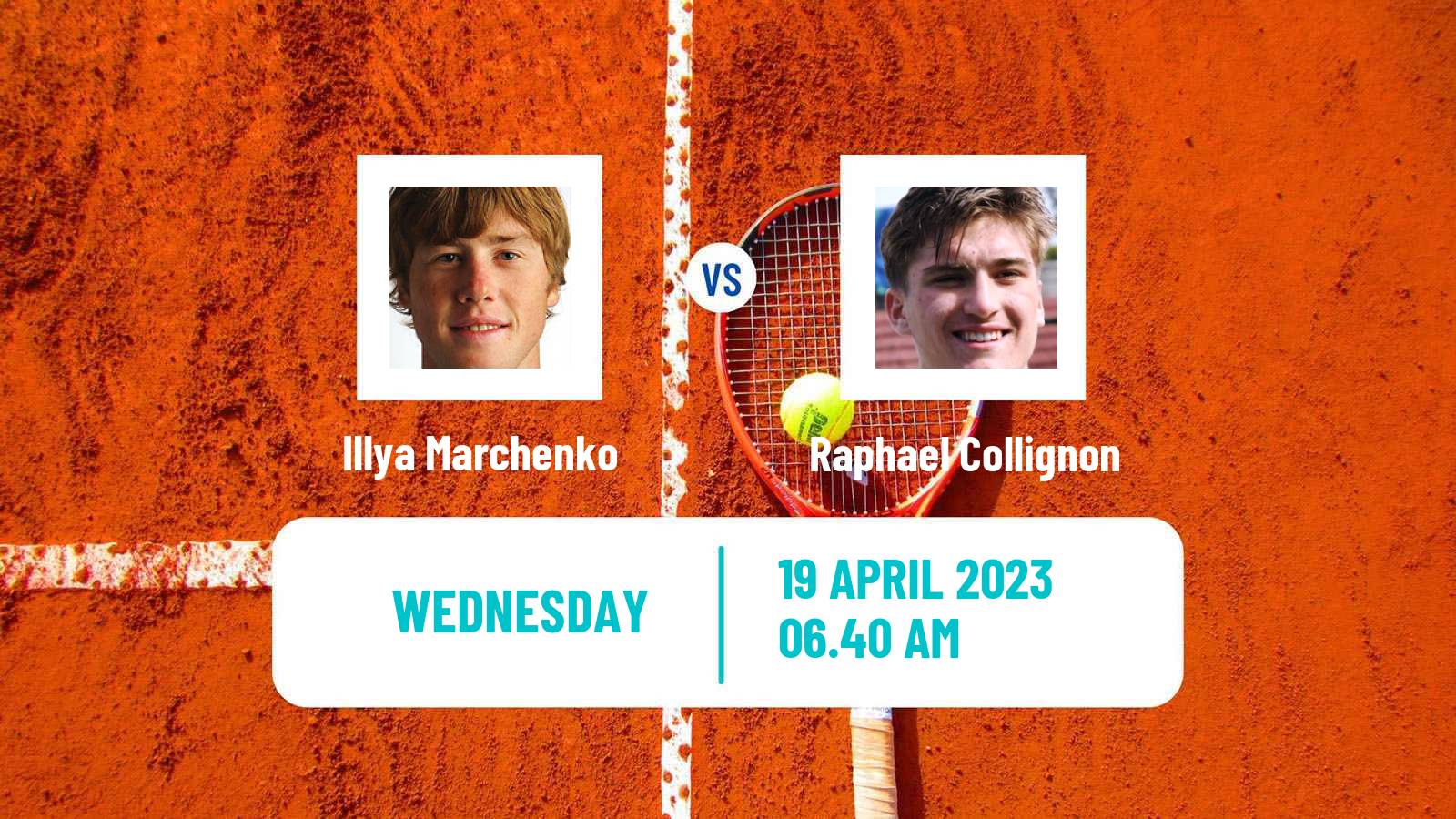 Tennis ATP Challenger Illya Marchenko - Raphael Collignon