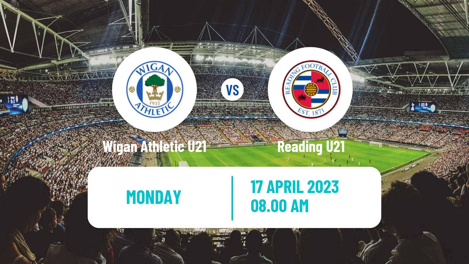 Soccer English Professional Development League Wigan Athletic U21 - Reading U21