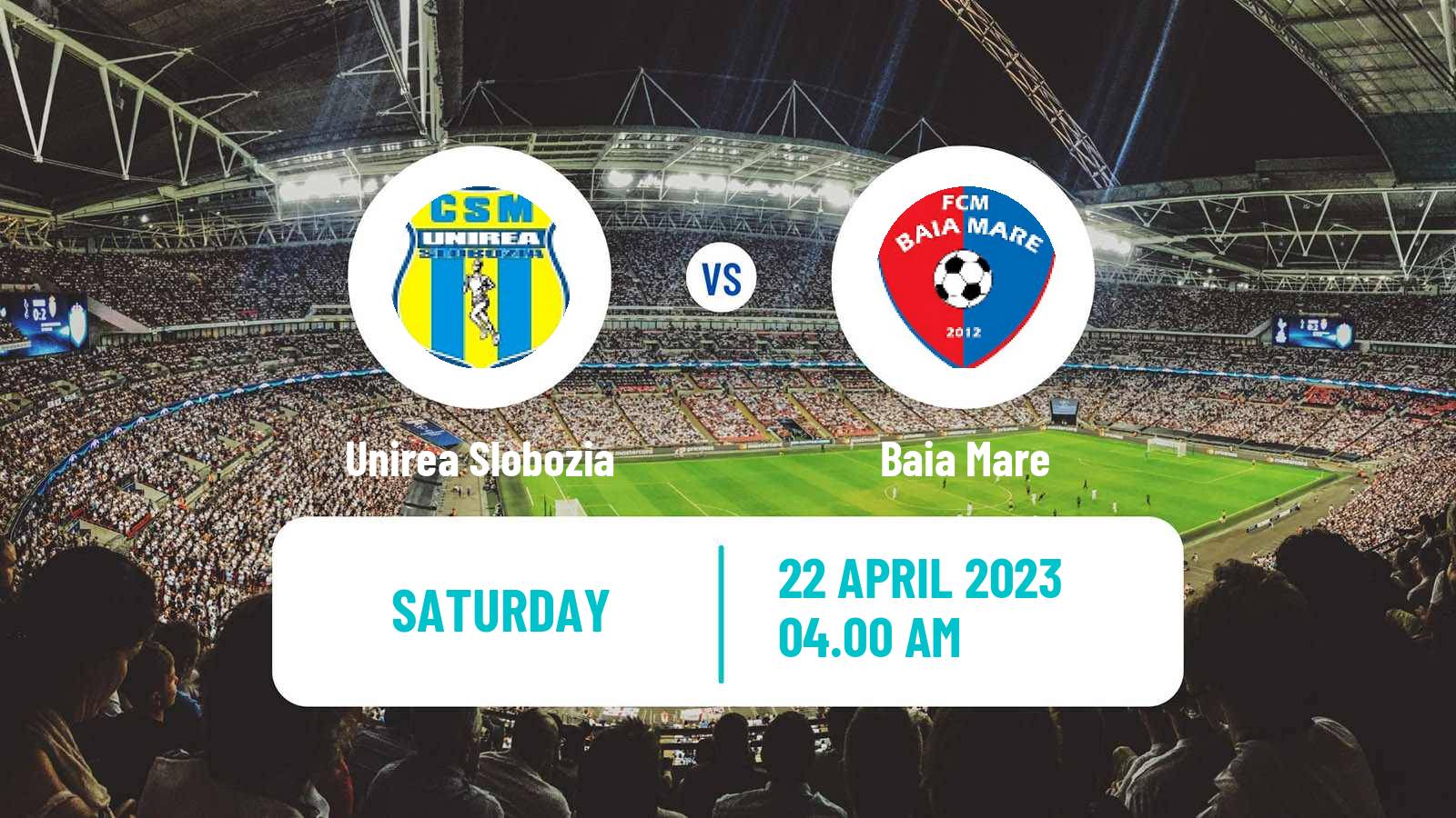 Soccer Romanian Division 2 Unirea Slobozia - Baia Mare