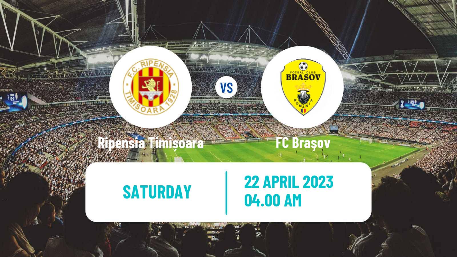 Soccer Romanian Division 2 Ripensia Timișoara - Braşov