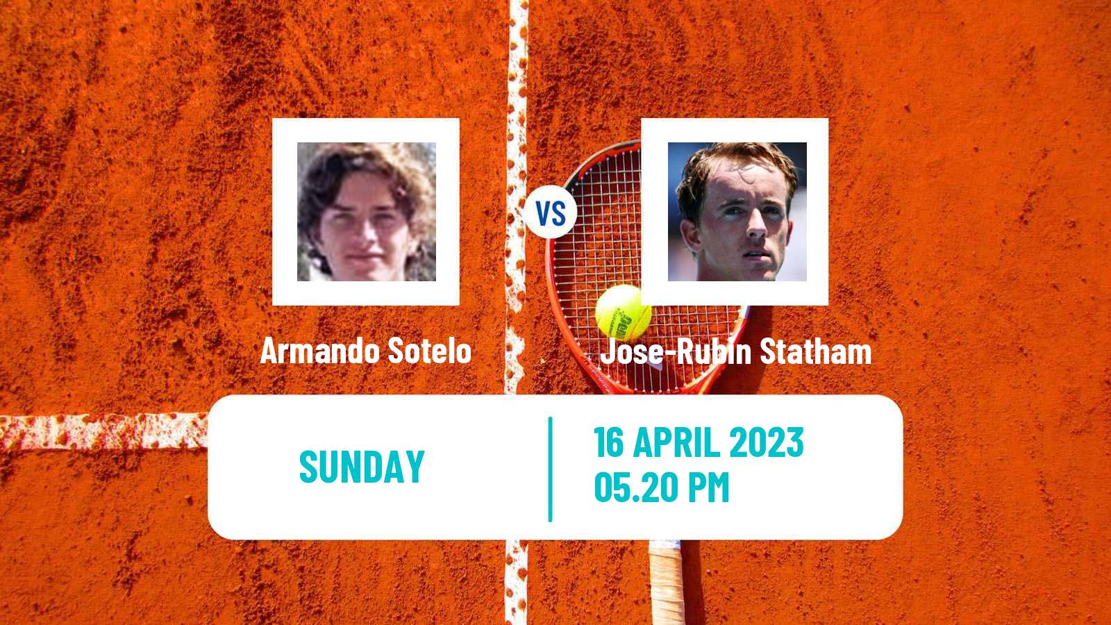 Tennis ATP Challenger Armando Sotelo - Jose-Rubin Statham