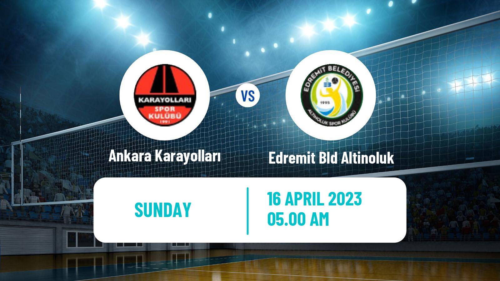 Volleyball Turkish 1 Ligi Volleyball Women Ankara Karayolları - Edremit Bld Altinoluk