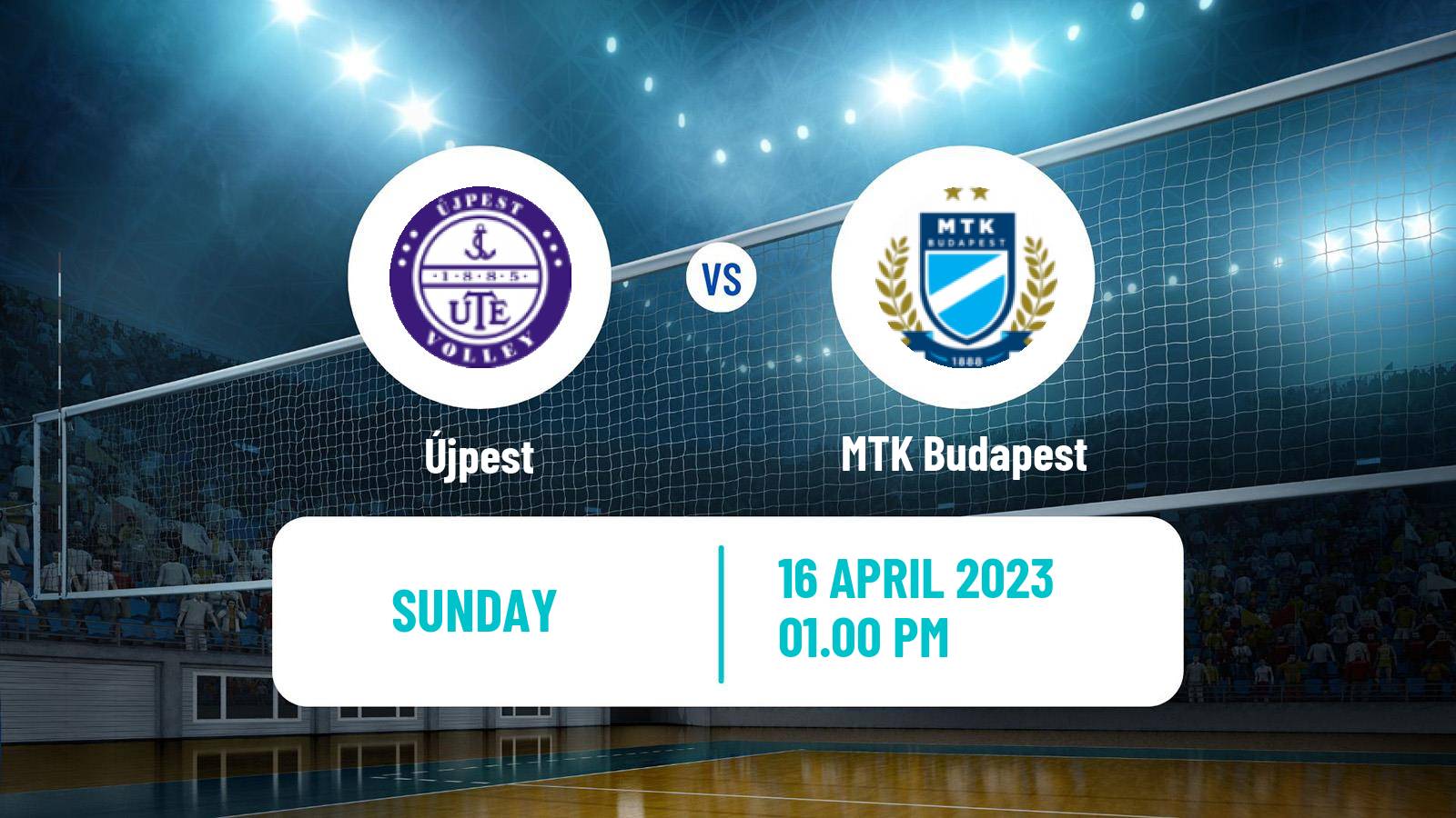 Volleyball Hungarian Extraliga Volleyball Women Újpest - MTK Budapest