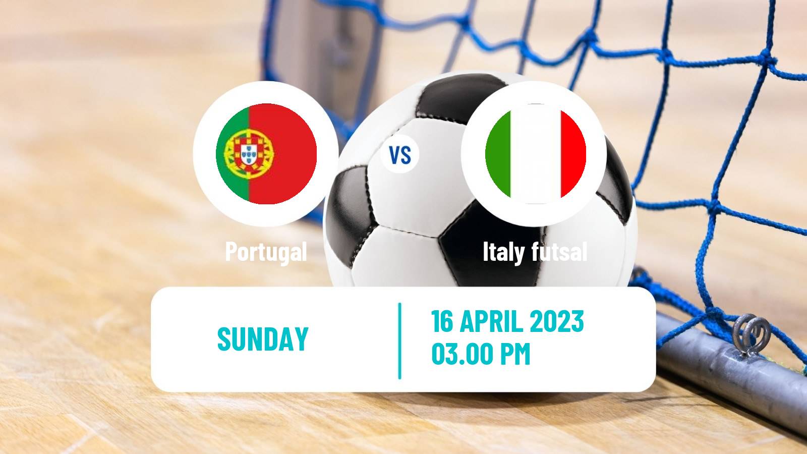 Futsal Friendly International Futsal Portugal - Italy