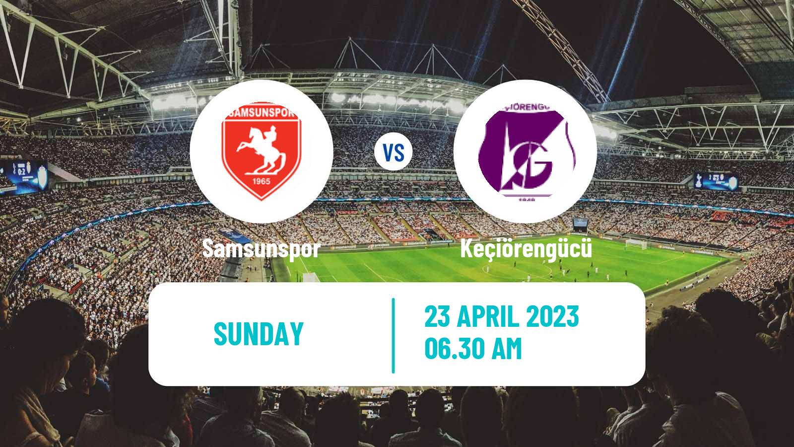 Soccer Turkish First League Samsunspor - Keçiörengücü