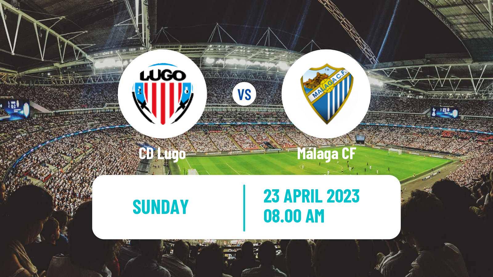 Soccer Spanish LaLiga2 Lugo - Málaga