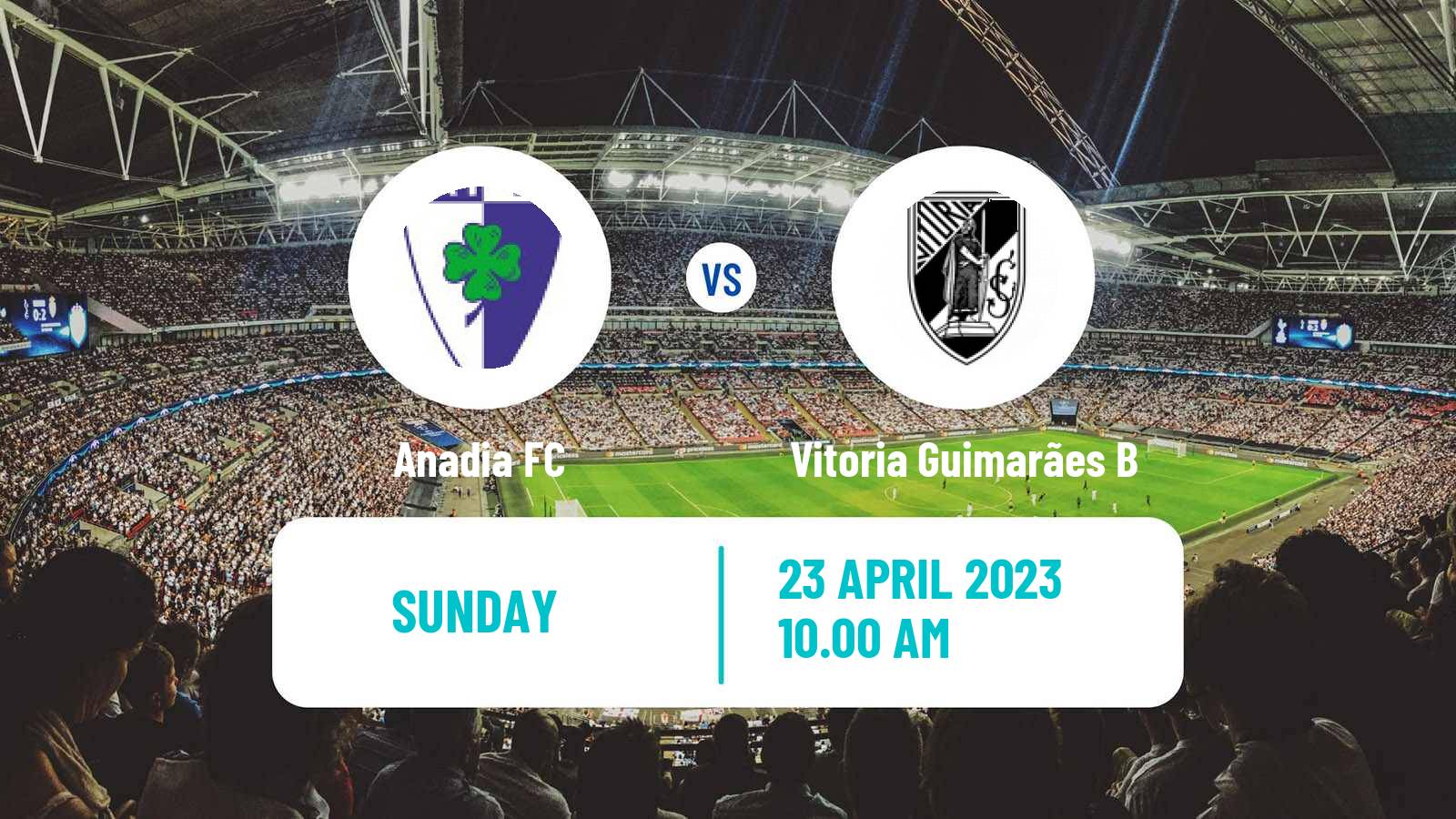 Soccer Portuguese Liga 3 Anadia - Vitoria Guimarães B