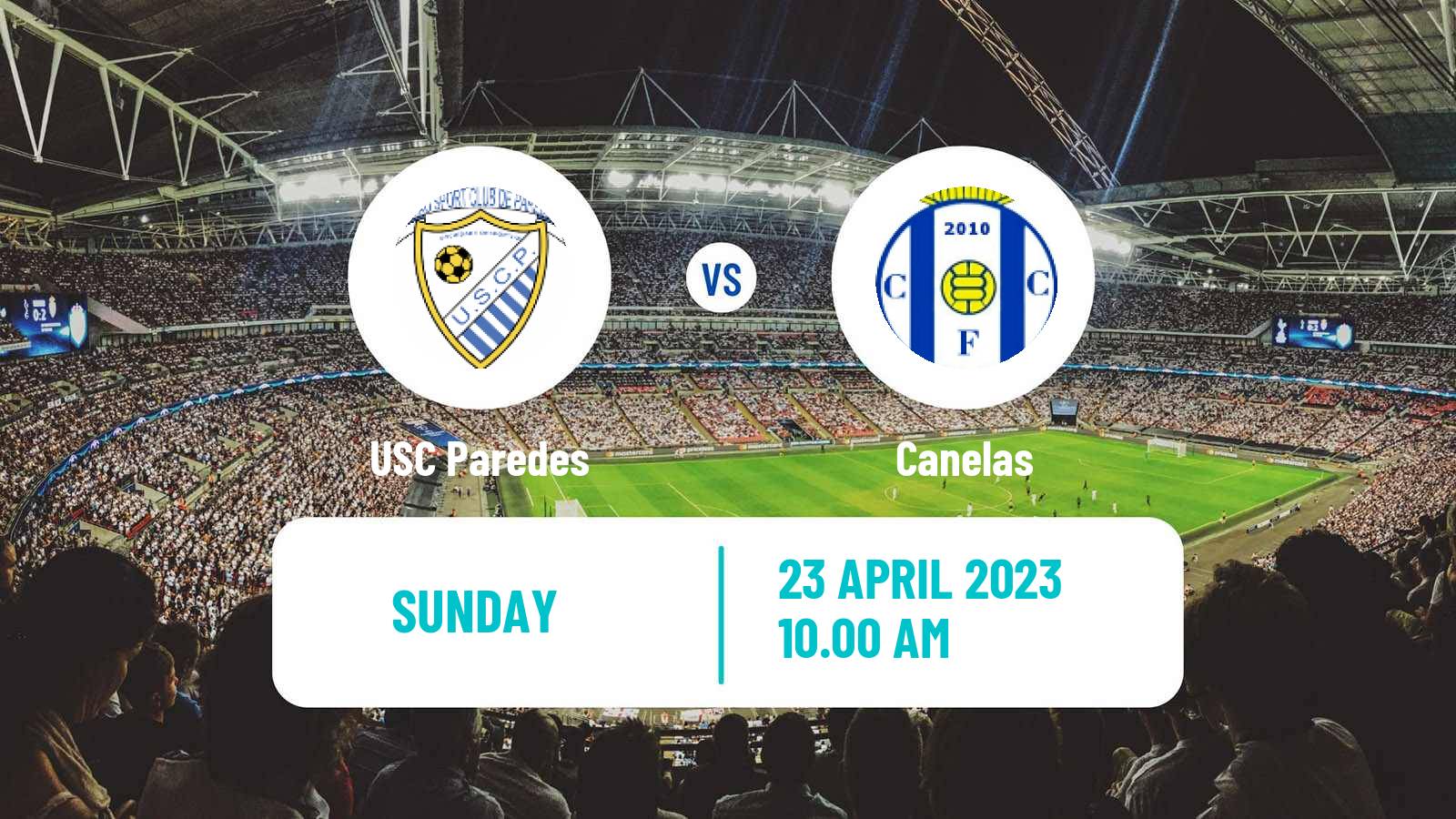 Soccer Portuguese Liga 3 Paredes - Canelas