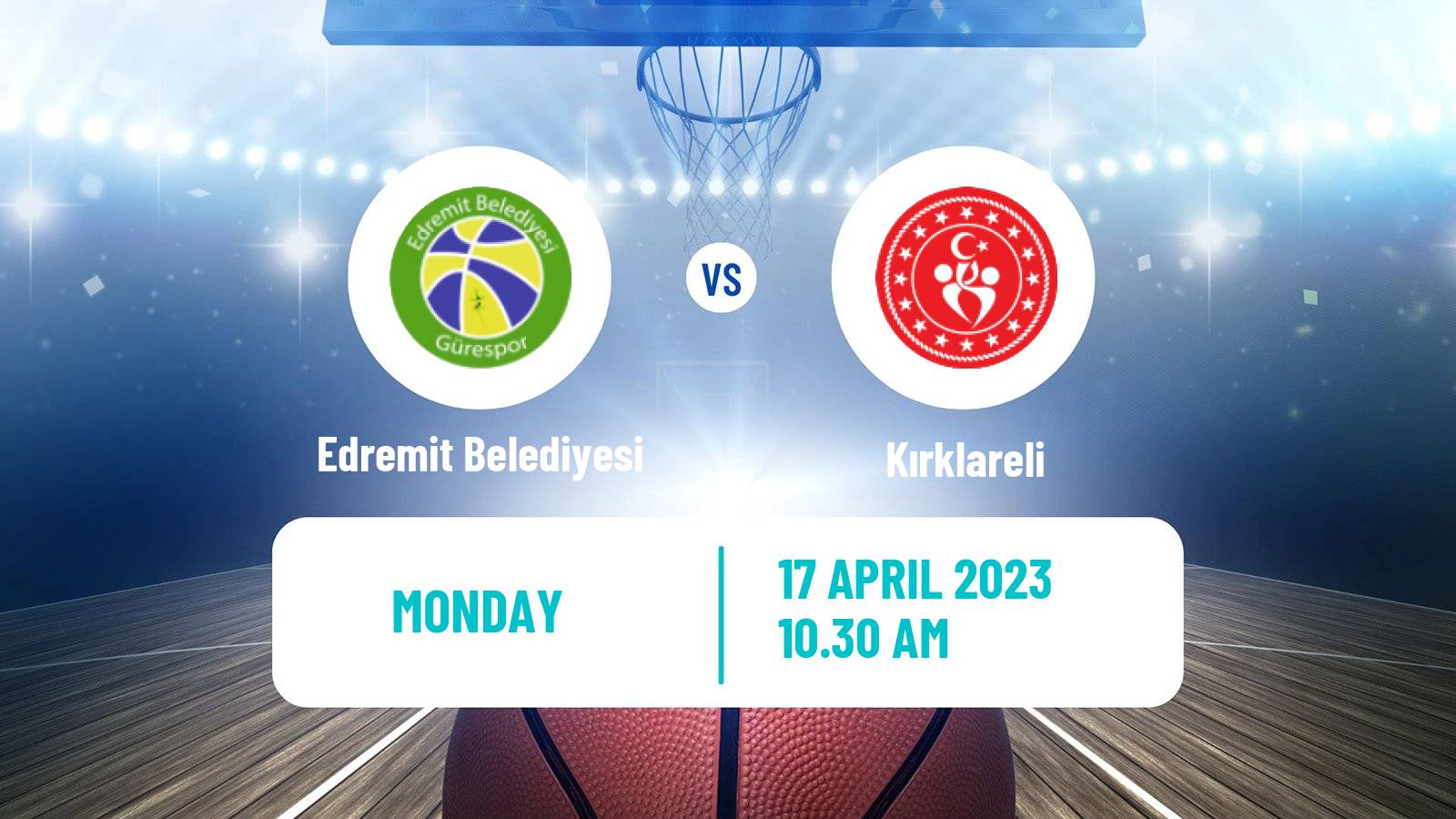 Basketball Turkish TKBL Women Edremit Belediyesi - Kırklareli