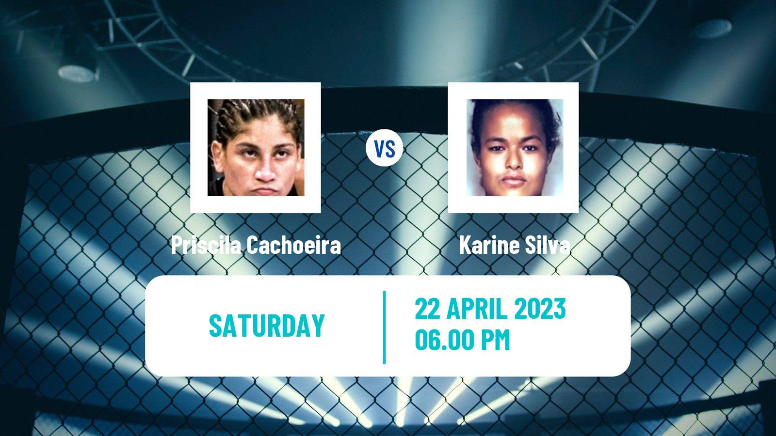 MMA MMA Priscila Cachoeira - Karine Silva