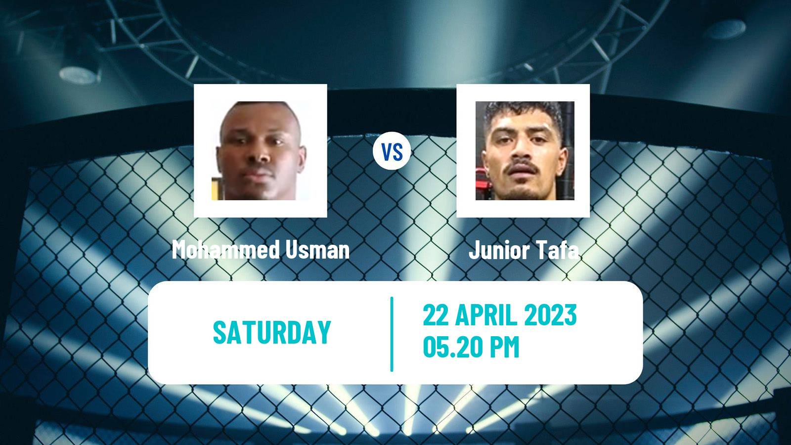 MMA MMA Mohammed Usman - Junior Tafa