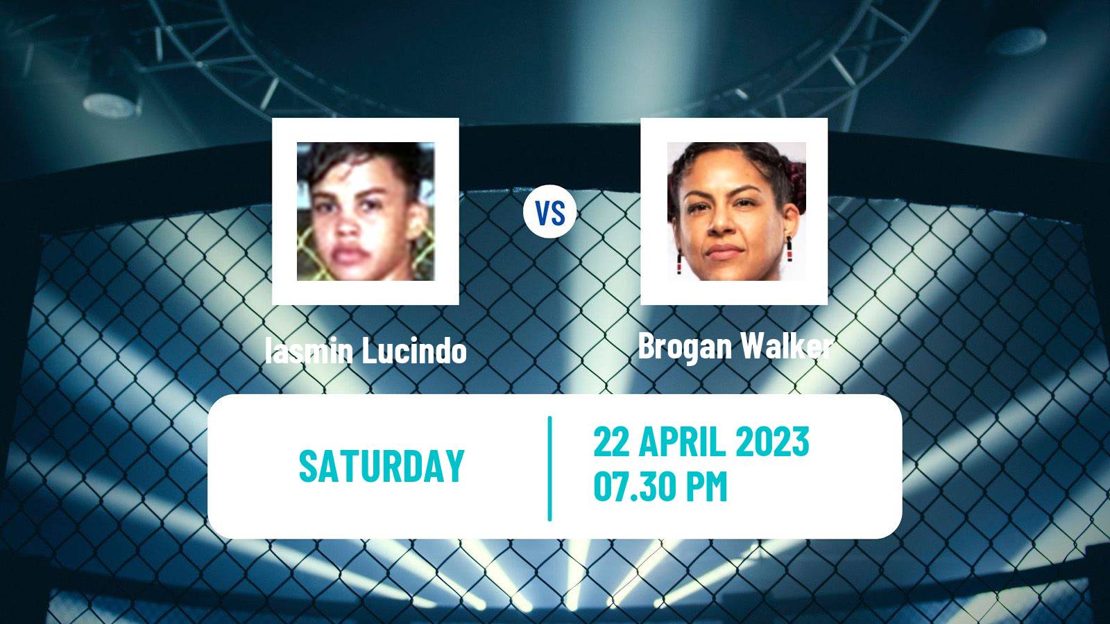 MMA MMA Iasmin Lucindo - Brogan Walker