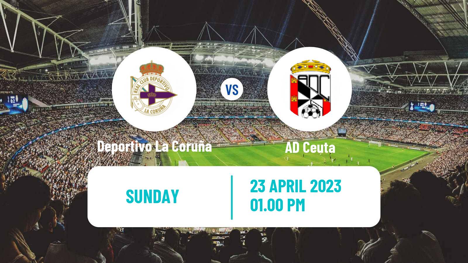 Soccer Spanish Primera RFEF Group 1 Deportivo La Coruña - Ceuta