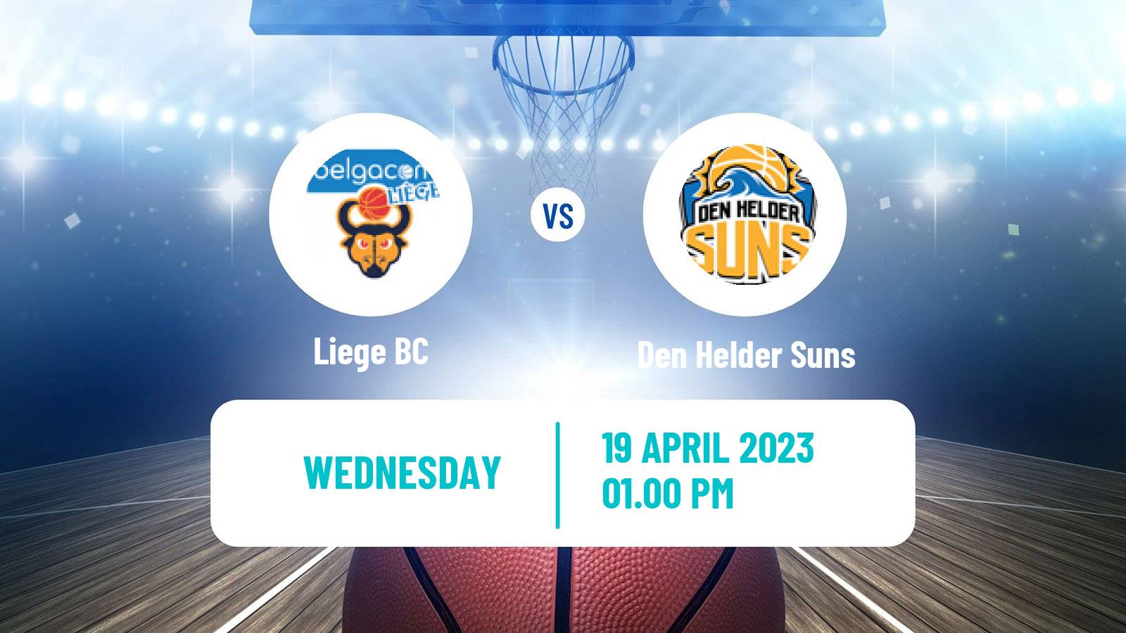 Basketball BNXT League Liege - Den Helder Suns