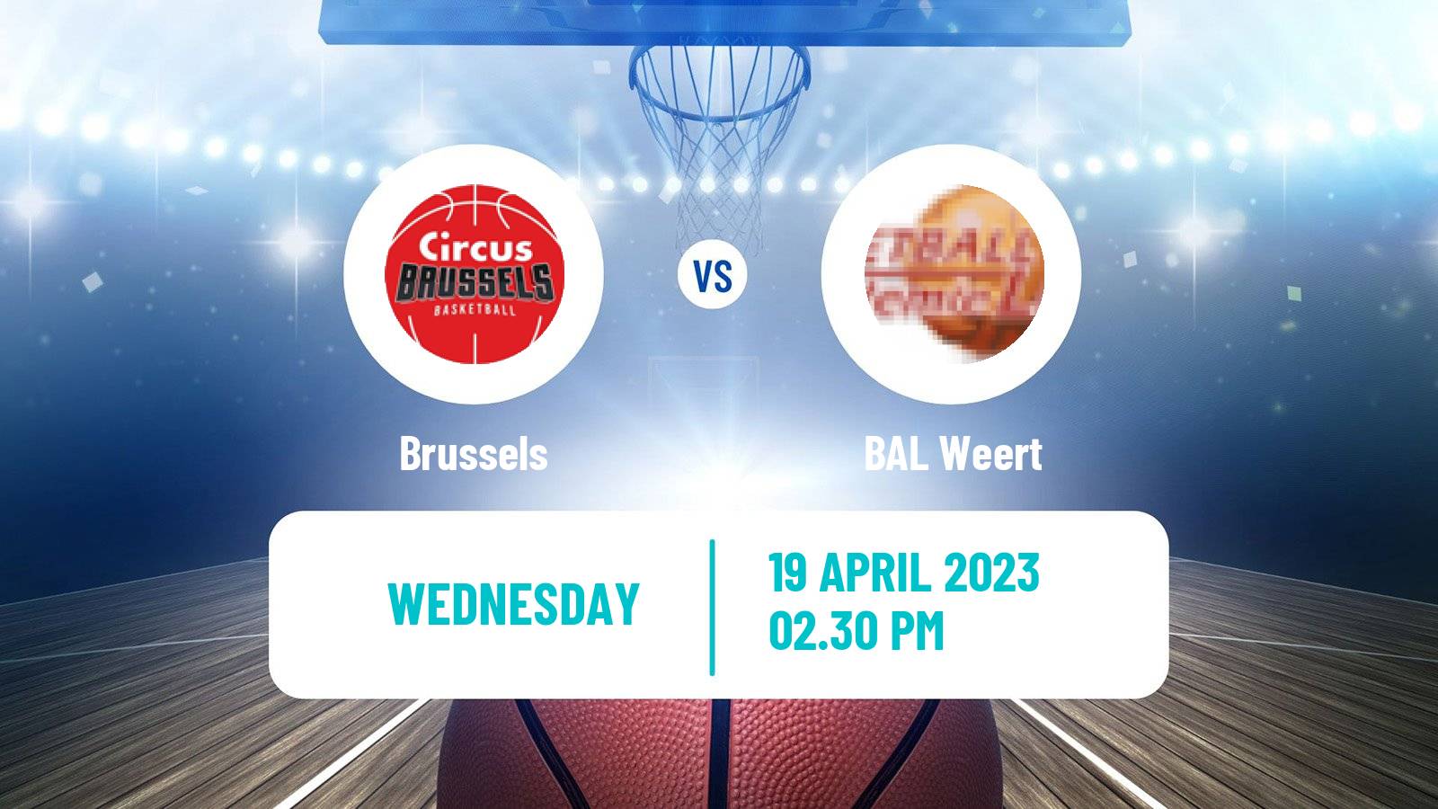 Basketball BNXT League Brussels - BAL Weert