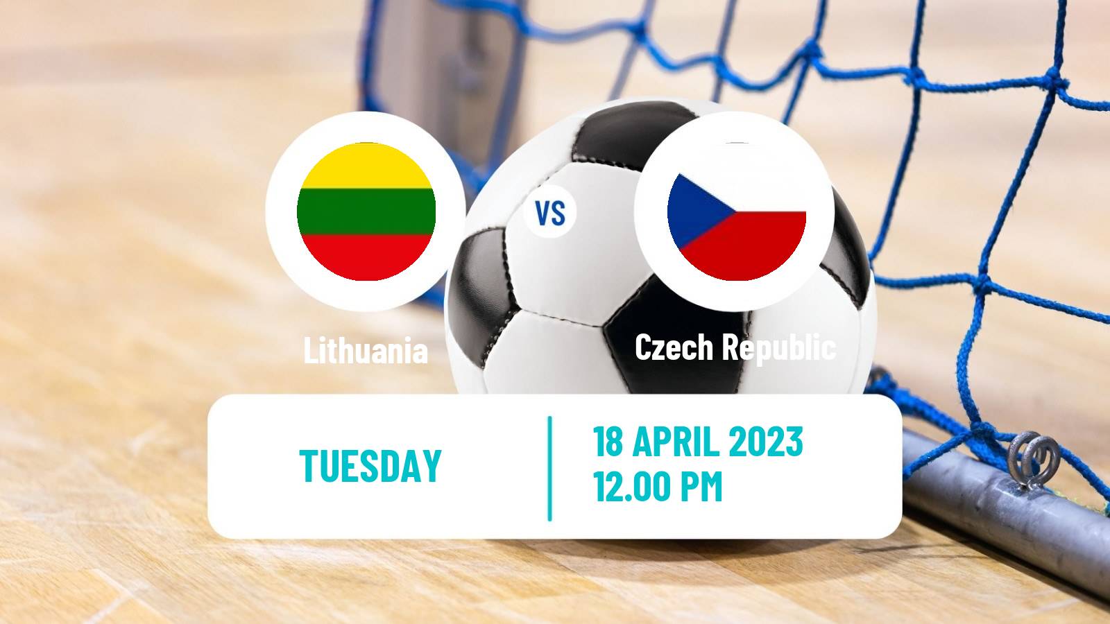 Futsal Futsal World Cup Lithuania - Czech Republic