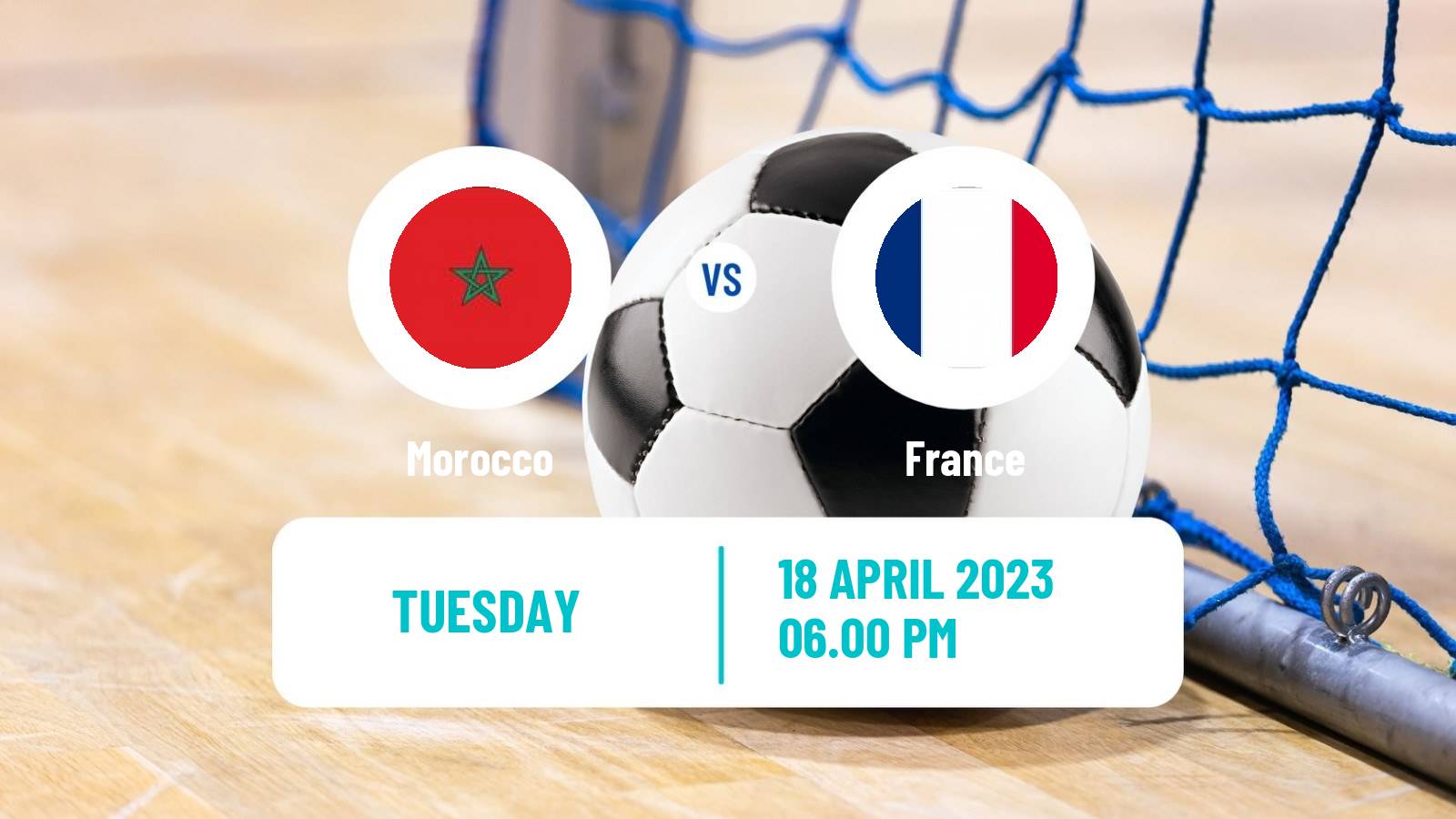 Futsal Friendly International Futsal Morocco - France