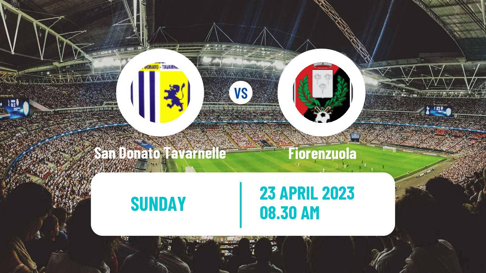 Soccer Italian Serie C Group B San Donato Tavarnelle - Fiorenzuola