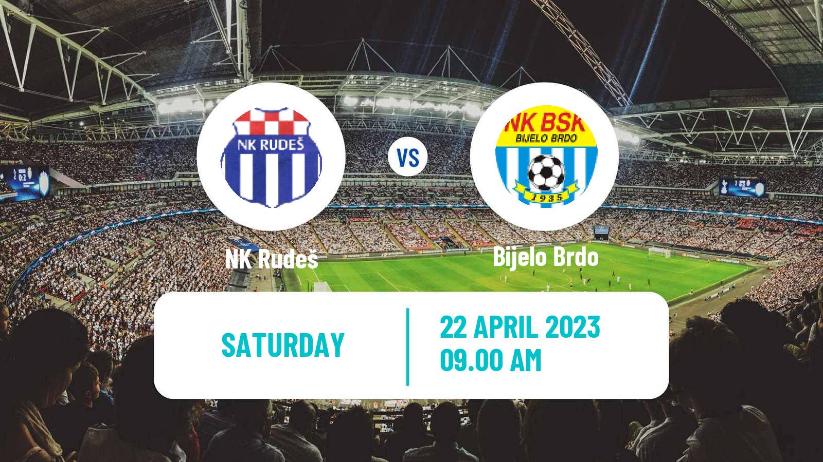 Soccer Croatian Prva NL Rudeš - Bijelo Brdo