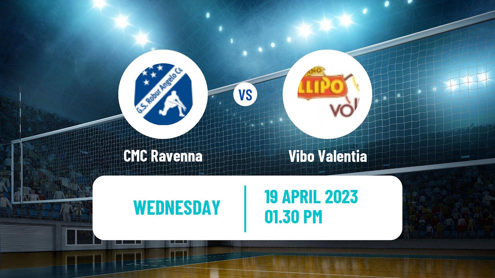 Volleyball Italian Serie A2 Volleyball CMC Ravenna - Vibo Valentia