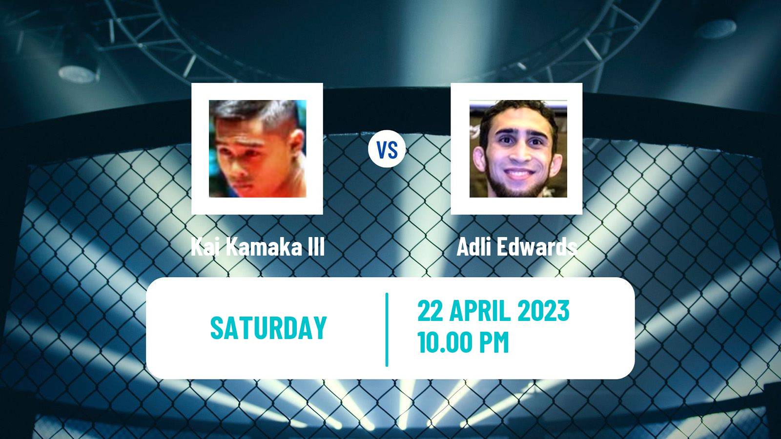 MMA MMA Kai Kamaka III - Adli Edwards