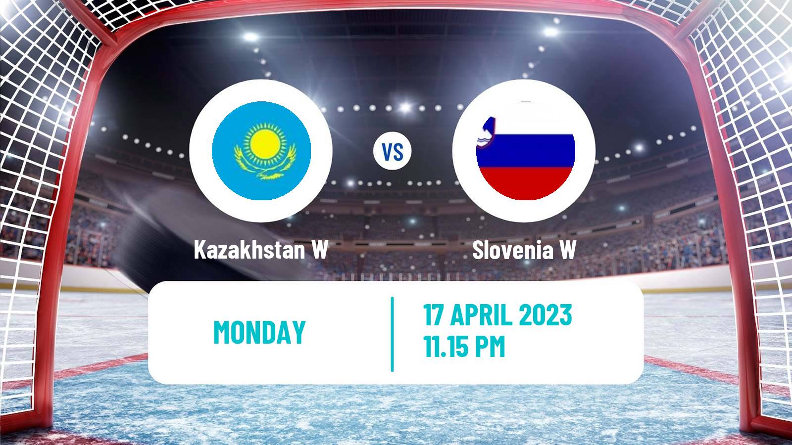 Hockey IIHF World Championship IB Women Kazakhstan W - Slovenia W