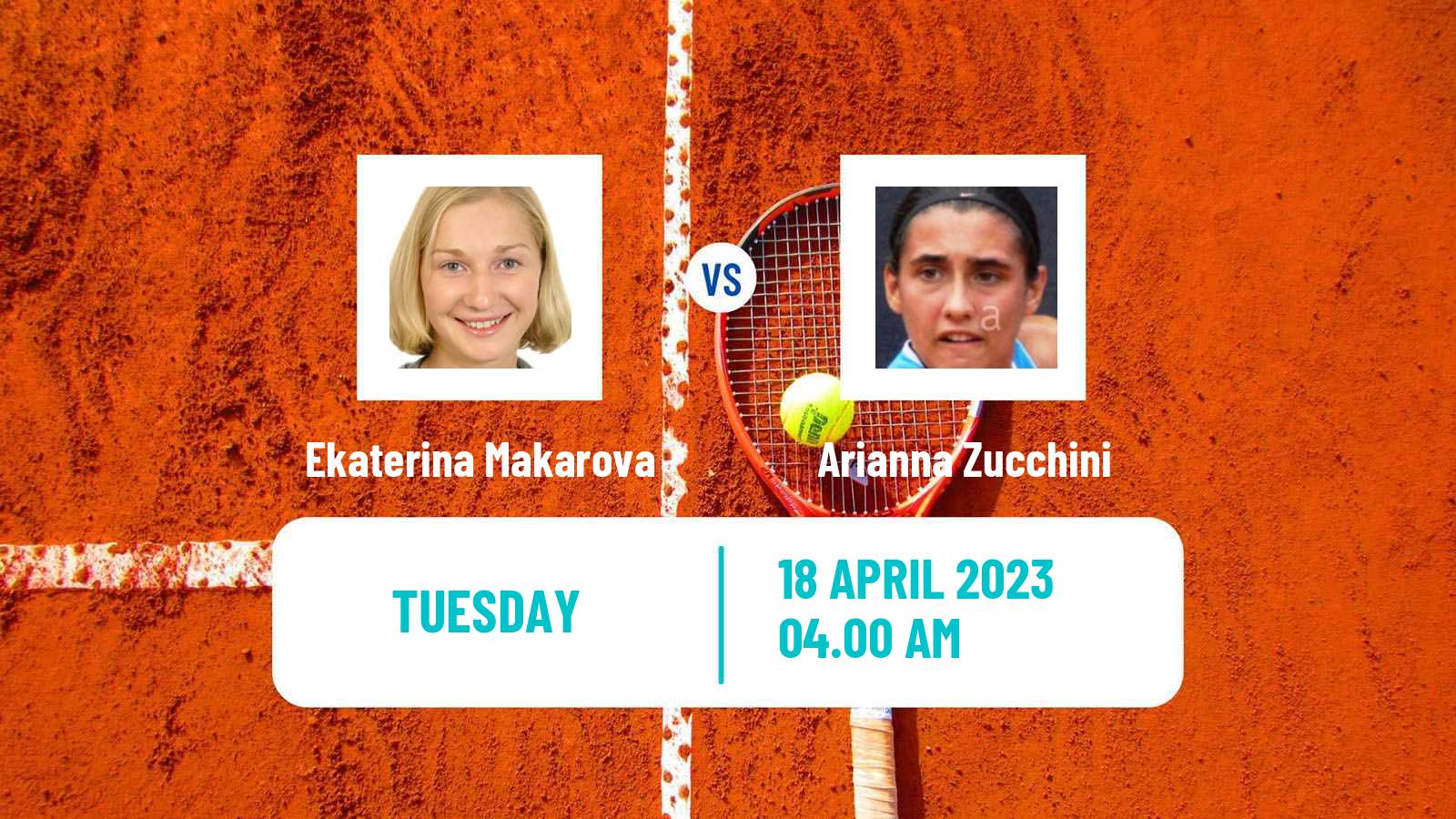 Tennis ITF Tournaments Ekaterina Makarova - Arianna Zucchini