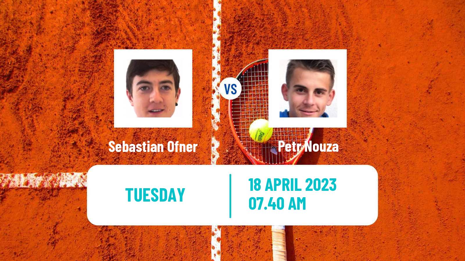 Tennis ATP Challenger Sebastian Ofner - Petr Nouza
