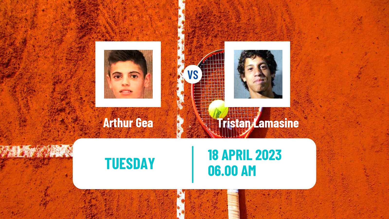 Tennis ITF Tournaments Arthur Gea - Tristan Lamasine