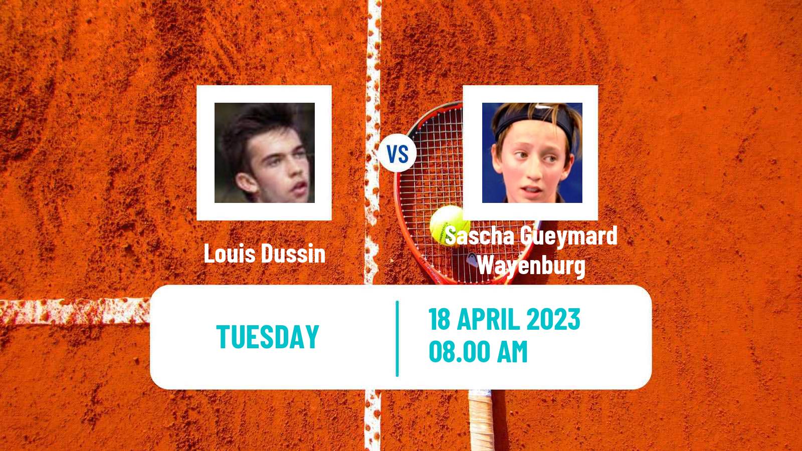 Tennis ITF Tournaments Louis Dussin - Sascha Gueymard Wayenburg