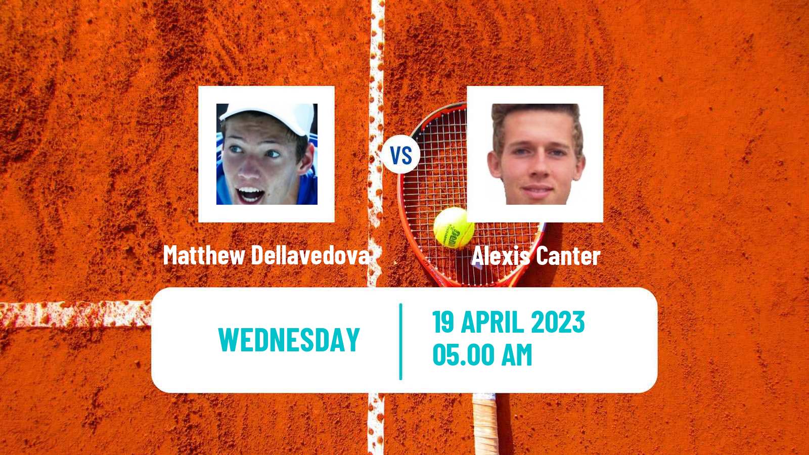 Tennis ITF Tournaments Matthew Dellavedova - Alexis Canter