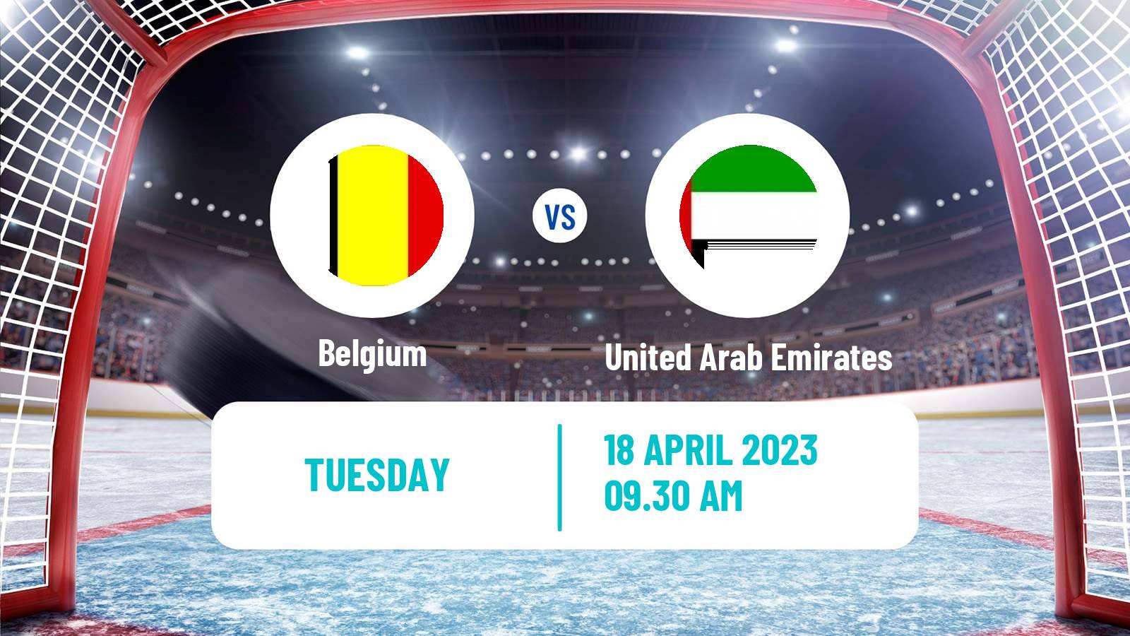 Hockey IIHF World Championship IIB Belgium - United Arab Emirates