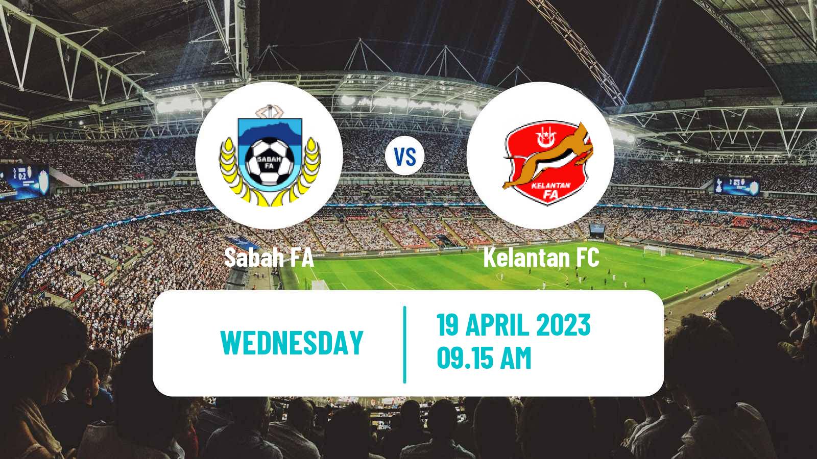 Soccer Malaysian Super League Sabah FA - Kelantan
