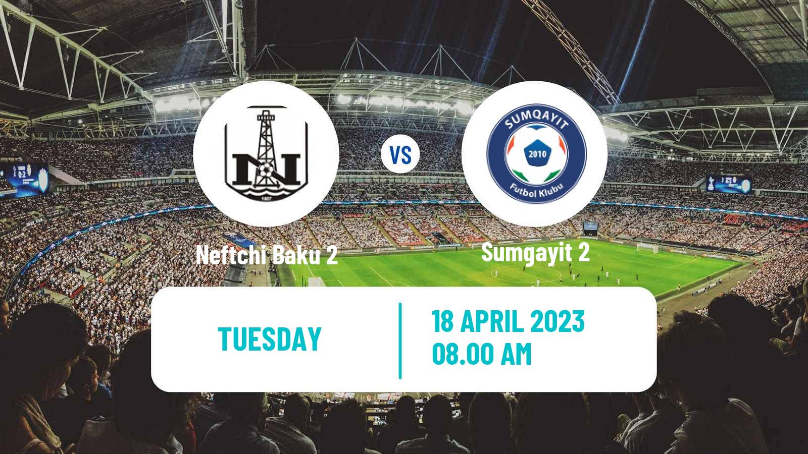 Soccer Azerbaijan First Division Neftchi Baku 2 - Sumgayit 2
