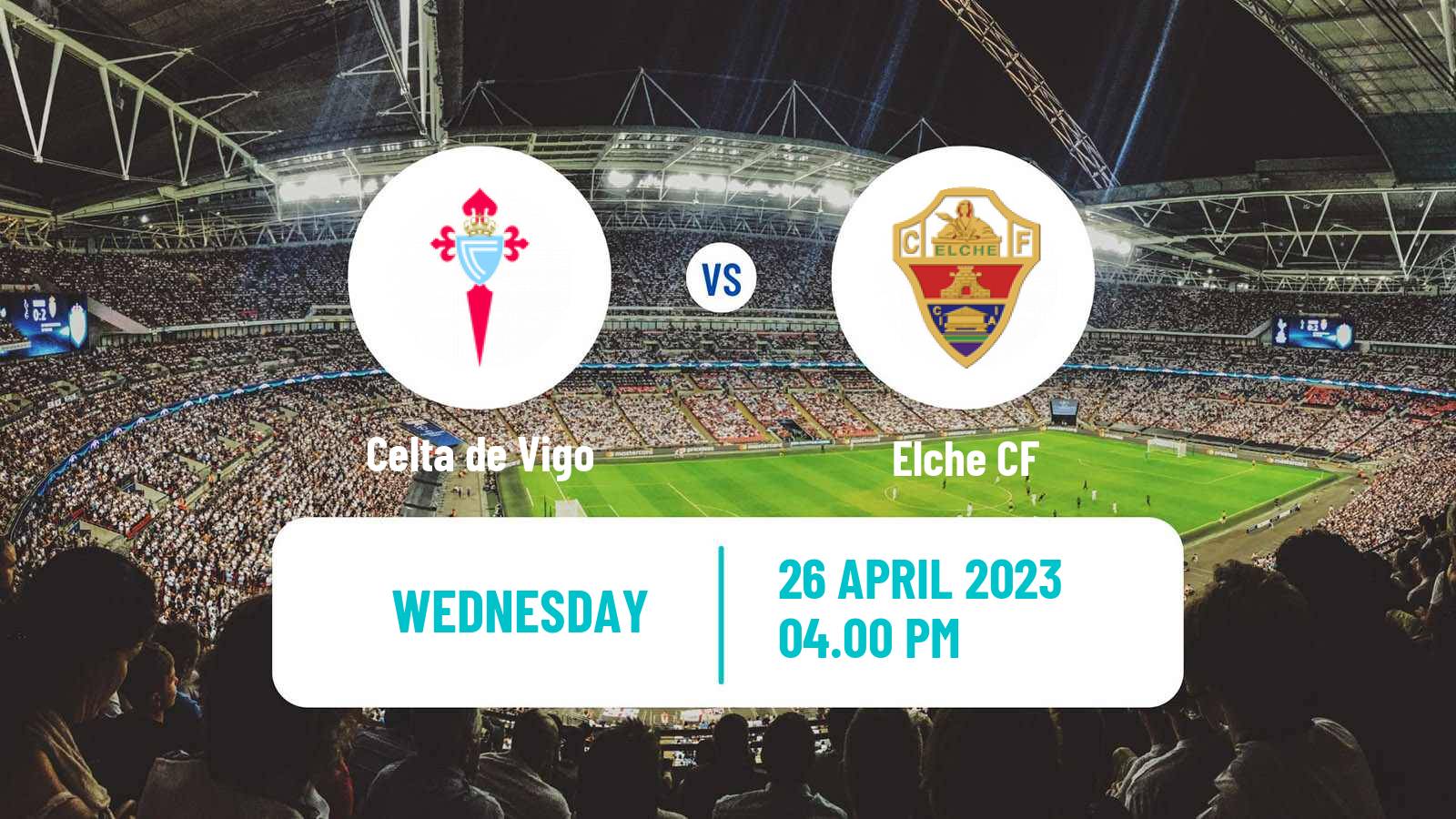 Soccer Spanish LaLiga Celta de Vigo - Elche