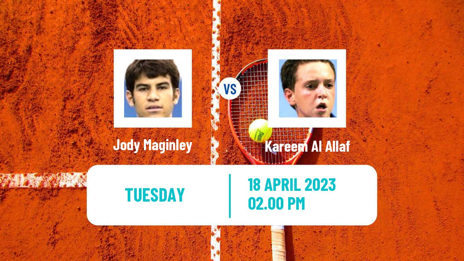 Tennis ITF Tournaments Jody Maginley - Kareem Al Allaf